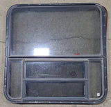 Used Black Radius Emergency Opening Window : 36 3/4