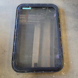 Used Black Radius Emergency Opening Window : 36 X 22 1/2 X 2