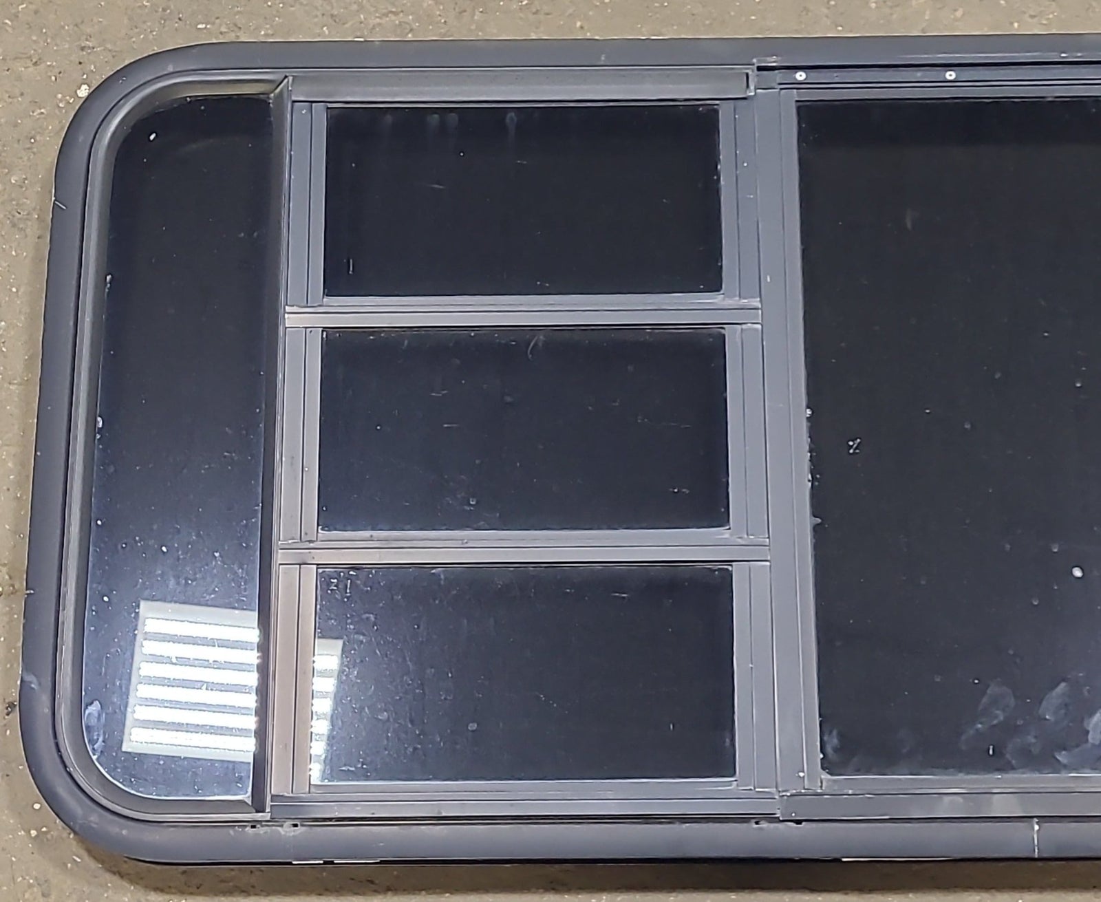 Used Black Radius Emergency Opening Window : 47 1/4