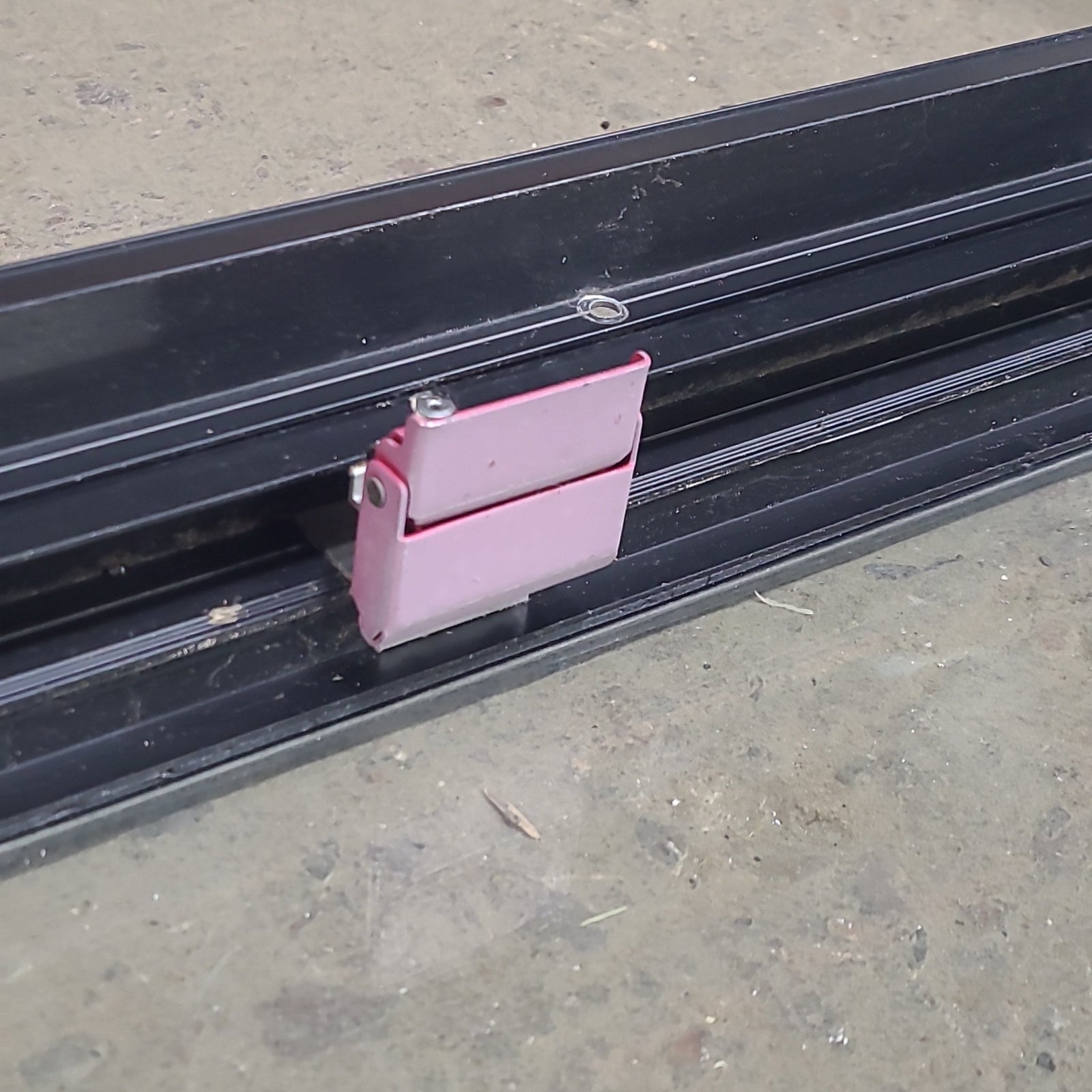 Used Black Radius Emergency Opening Window : 48 1/2