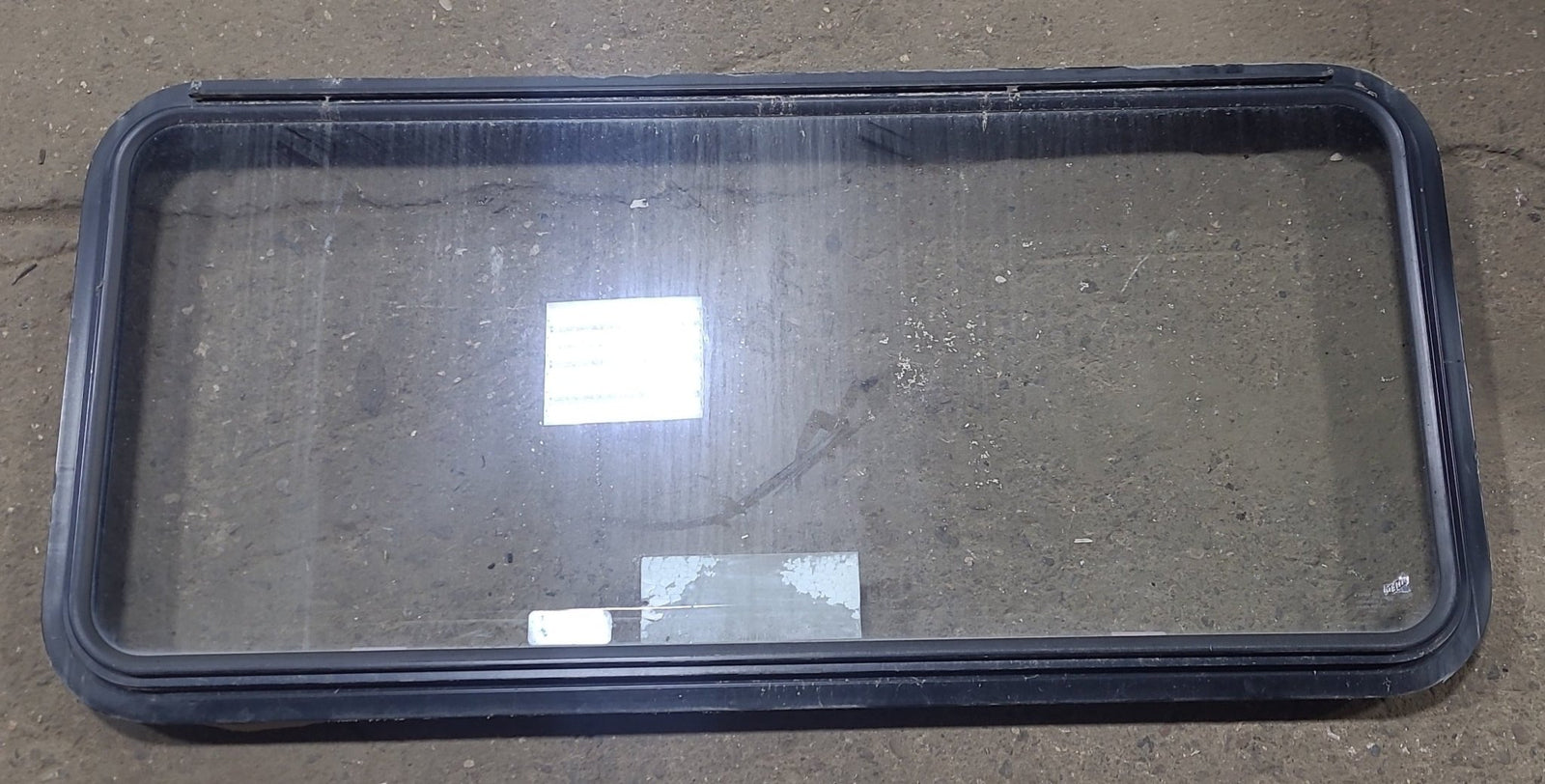 Used Black Radius Emergency Opening Window : 48 1/2