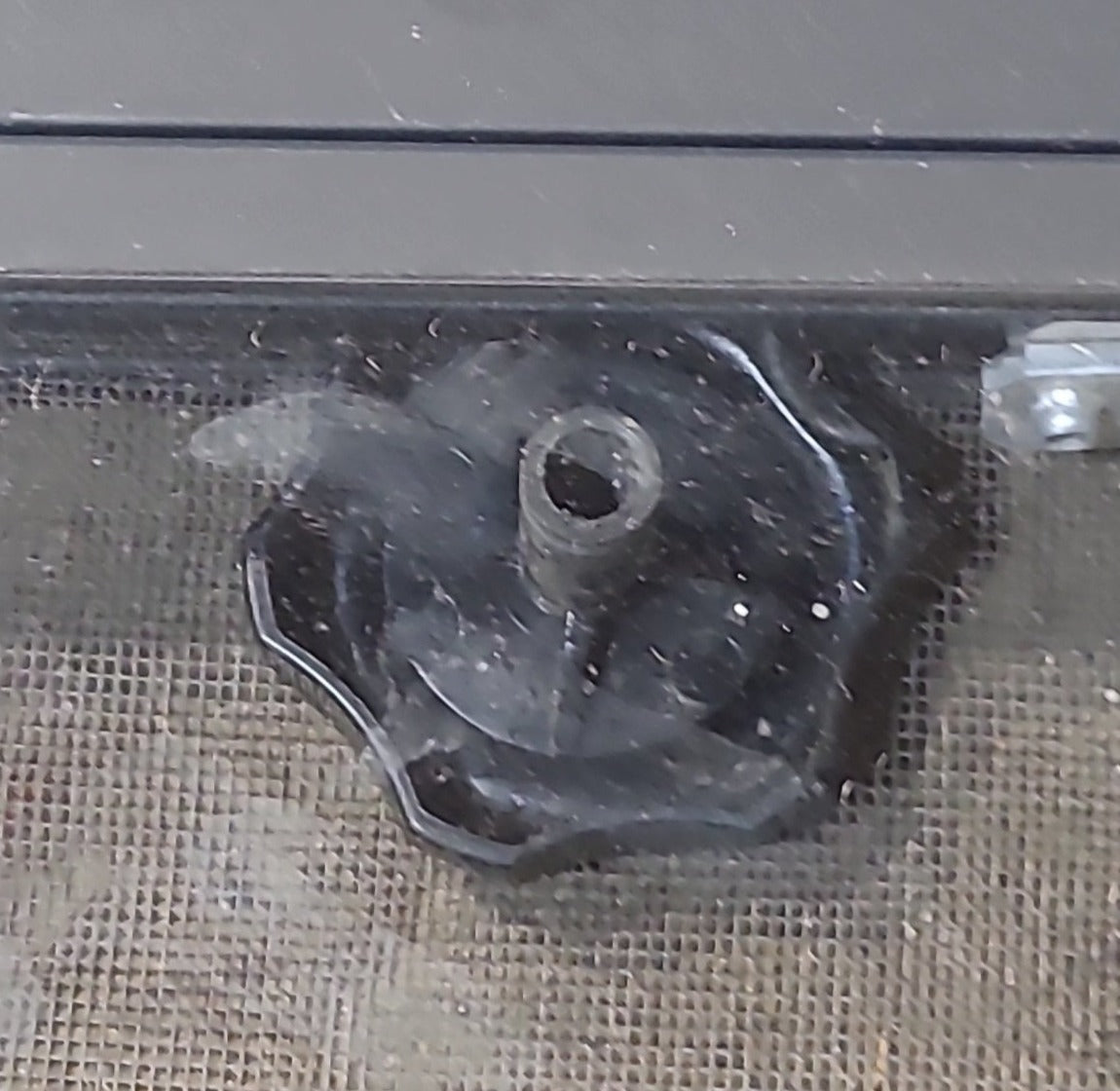 Used Black Radius Emergency Opening Window : 53 1/2
