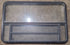 Used Black Radius Emergency Opening Window : 53 1/2" W x 34 3/4" H x 1 1/4" D - Young Farts RV Parts