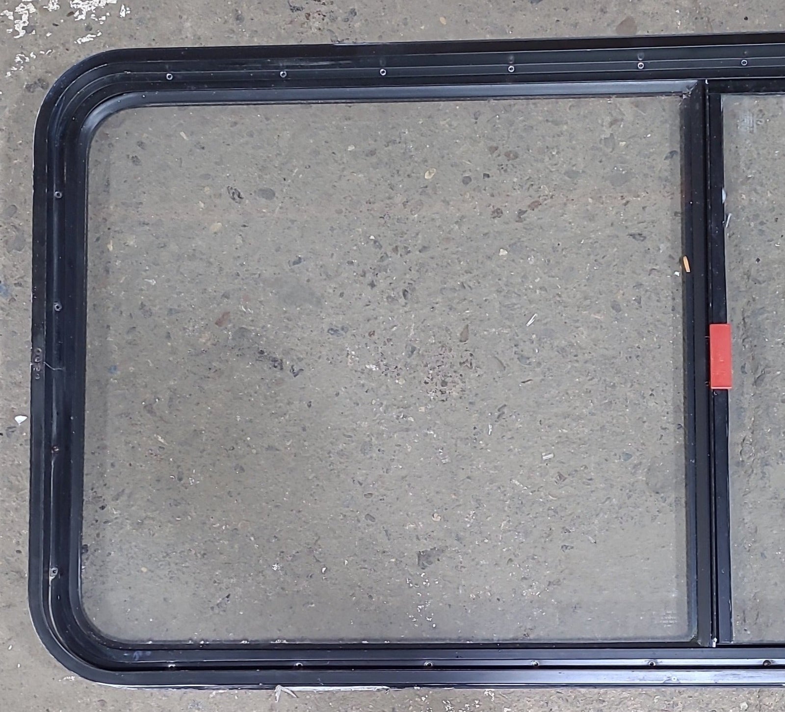 Used Black Radius Emergency Opening Window : 55 1/2