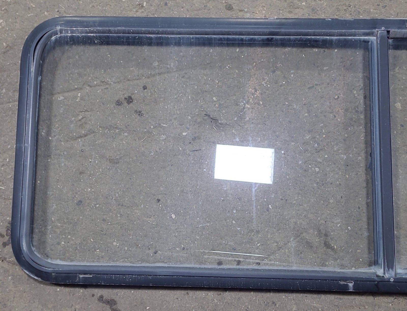 Used Black Radius Emergency Opening Window : 60 1/4
