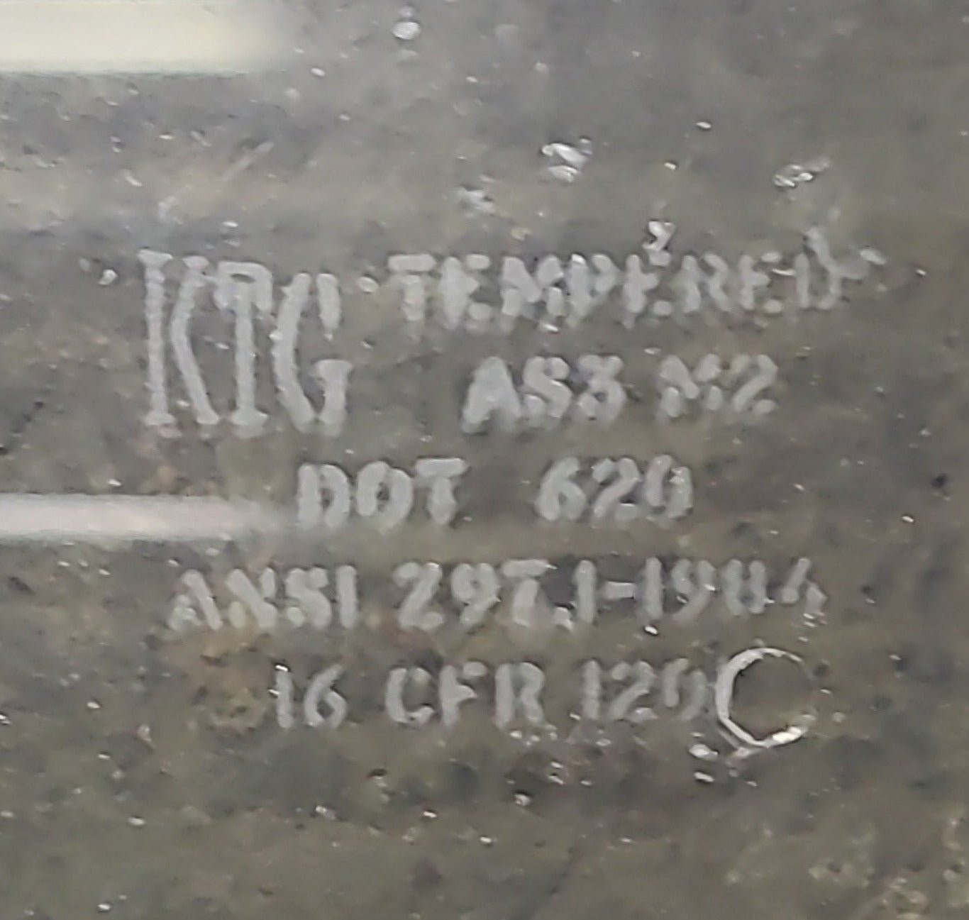 Used Black Radius Non Opening Window : 23 1/2