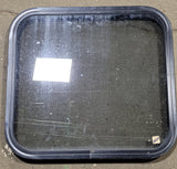 Used Black Radius Non-Opening Window : 23 1/4