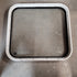 Used Black Radius Non-Opening Window : 23 3/4 X 22 X 2" D - Young Farts RV Parts