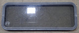 Used Black Radius Non Opening Window : 48 1/4