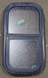 Used Black Radius Opening Window : 11 5/8