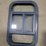 Used Black Radius Opening Window : 14 3/4