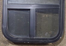 Load image into Gallery viewer, Used Black Radius Opening Window : 15 1/2&quot; W x 21 1/2&quot; H x 1 7/8&quot; D - Young Farts RV Parts