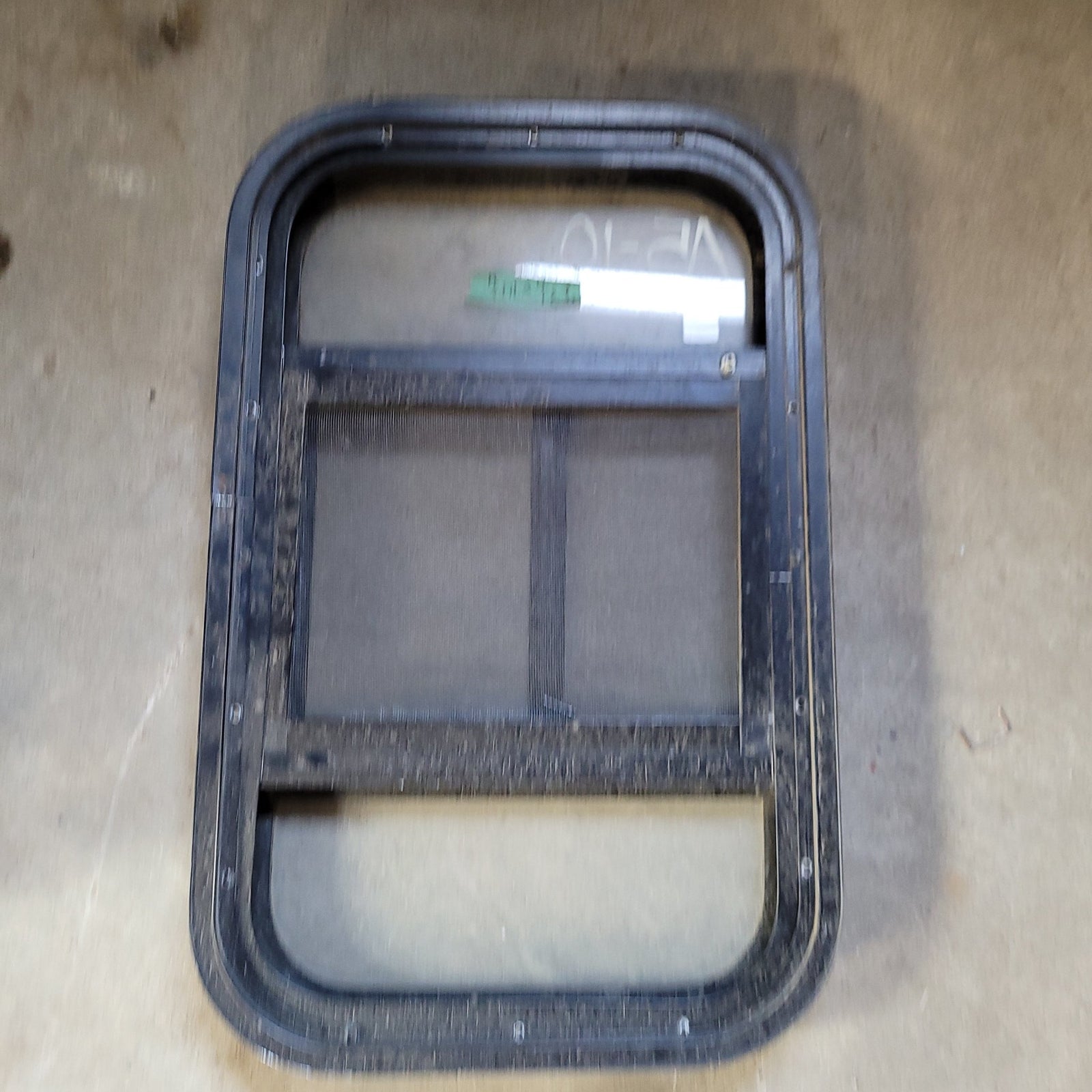 Used Black Radius Opening Window : 15 X 24 X 2