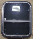 Used Black Radius Opening Window : 17 1/2