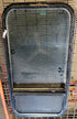 Used Black Radius Opening Window : 18 X 34 X 2" D - Young Farts RV Parts