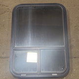 Used Black Radius Opening Window : 21 3/4