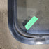 Used Black Radius Opening Window : 22" X 54 1/2" X 2" D - Young Farts RV Parts