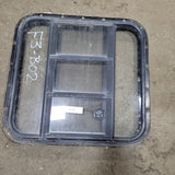 Used Black Radius Opening Window : 23 3/4