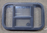 Used Black Radius Opening Window : 23 3/8