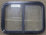 Used Black Radius Opening Window : 24 1/2