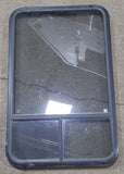 Used Black Radius Opening Window : 25 3/4