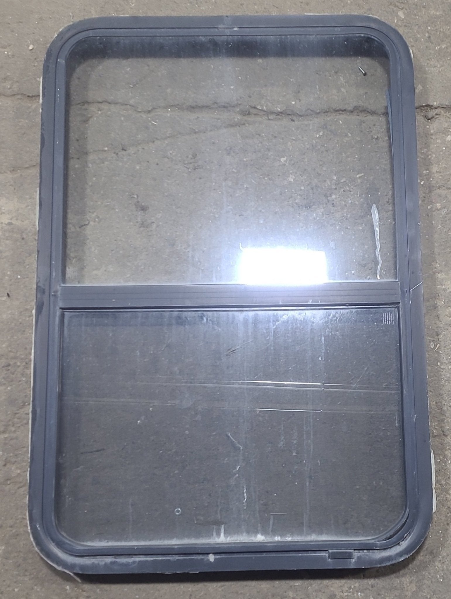 Used Black Radius Opening Window : 26 1/2