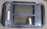 Used Black Radius Opening Window : 29 3/4