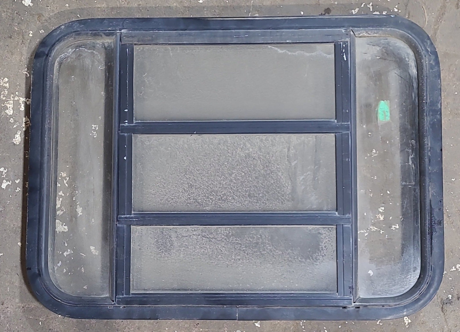 Used Black Radius Opening Window : 29 3/8