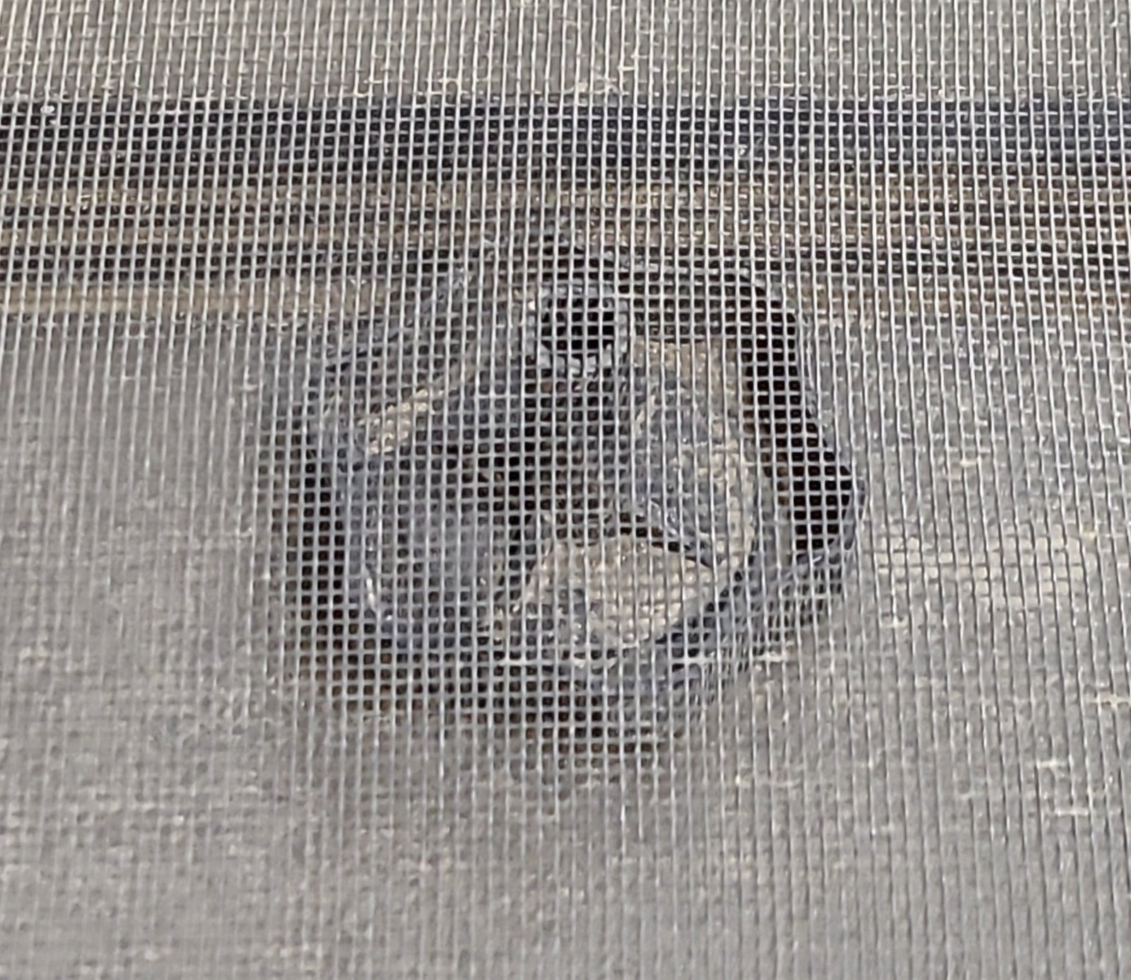 Used Black Radius Opening Window : 29 3/8