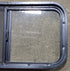 Used Black Radius Opening Window : 30 1/4" W x 16 1/4" H x 2" D - Young Farts RV Parts