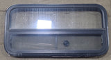 Used Black Radius Opening Window : 35 1/2