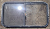 Used Black Radius Opening Window : 35 1/2