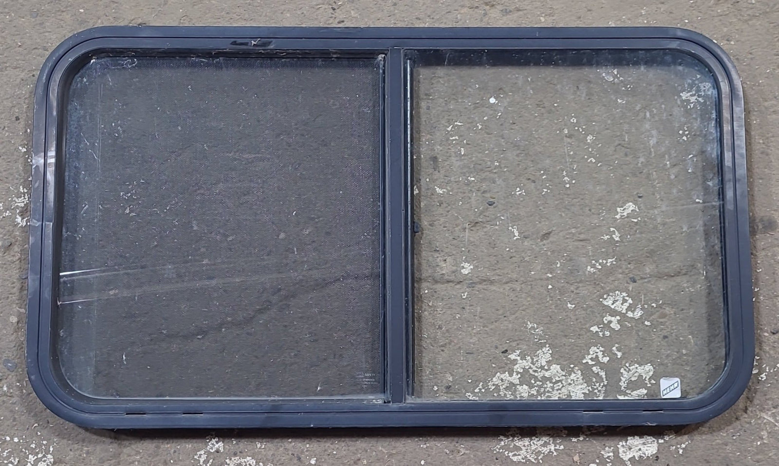 Used Black Radius Opening Window : 35 1/2