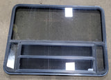 Used Black Radius Opening Window : 35 1/4