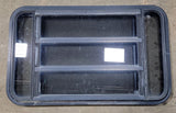 Used Black Radius Opening Window : 35 1/4