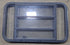Used Black Radius Opening Window : 35 3/8" W x 21 3/8" H x 1 3/4" D - Young Farts RV Parts