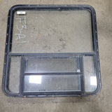 Used Black Radius Opening Window : 36 1/2