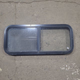 Used Black Radius Opening Window : 36 1/4