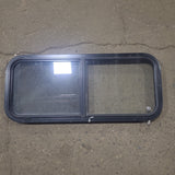 Used Black Radius Opening Window : 36 1/4