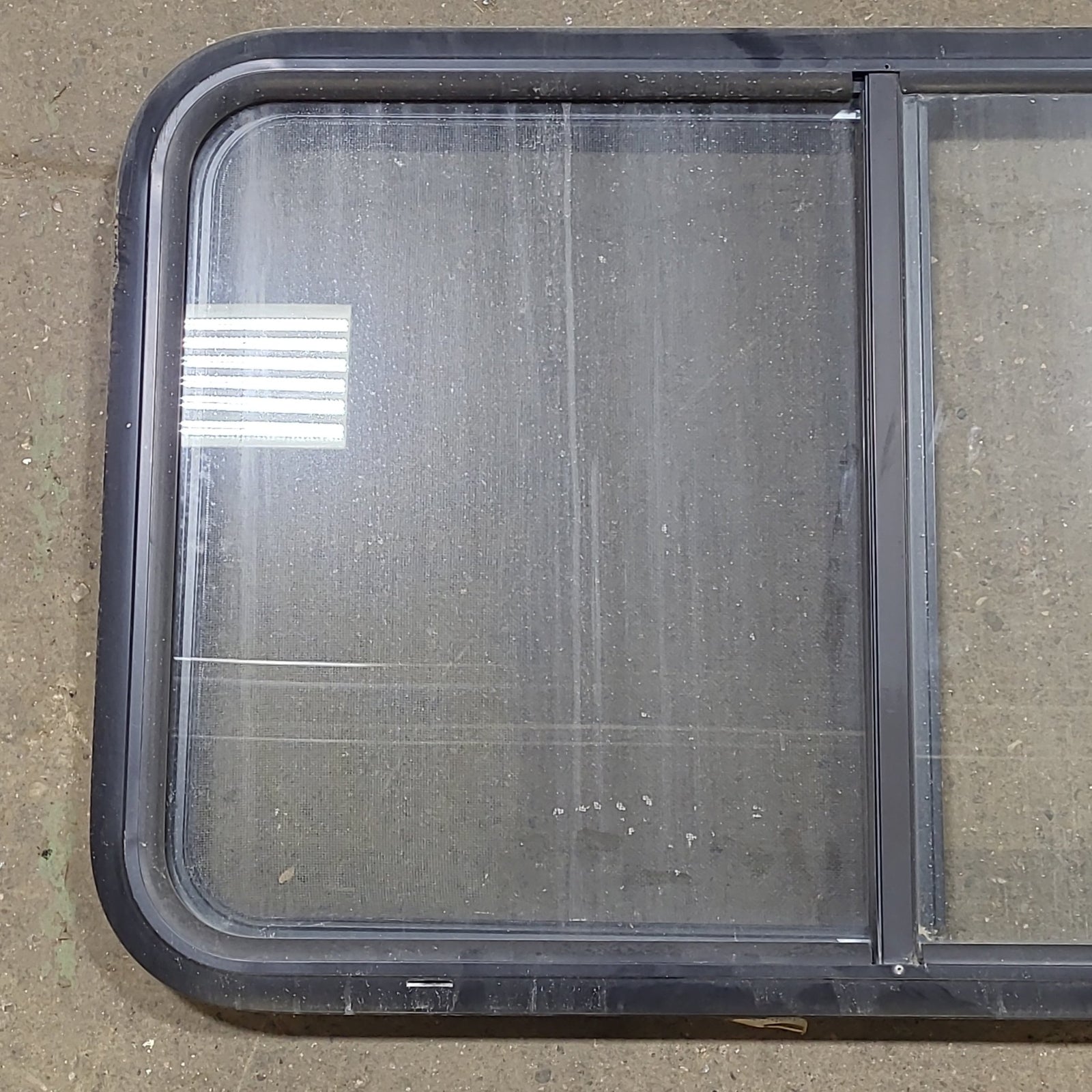 Used Black Radius Opening Window : 36 1/4