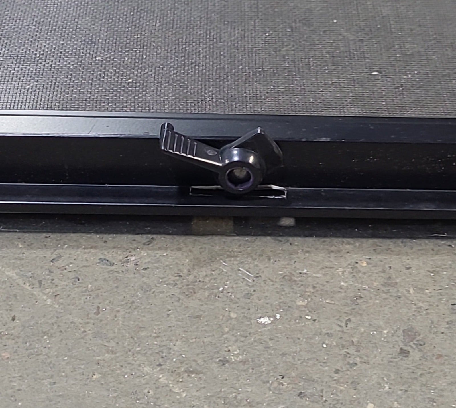 Used Black Radius Opening Window : 36 1/4