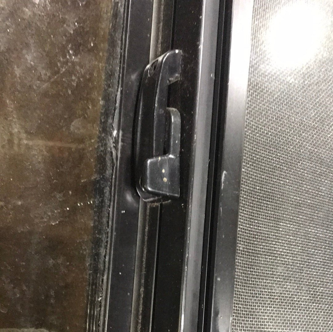 Used Black Radius Opening Window : 36 1/8