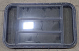 Used Black Radius Opening Window : 36 3/4