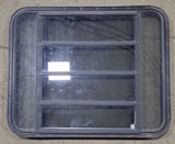 Used Black Radius Opening Window : 36 3/4