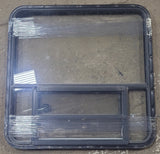 Used Black Radius Opening Window : 36 3/4