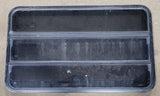 Used Black Radius Opening Window : 40 3/8