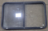 Used Black Radius Opening Window : 42 1/2