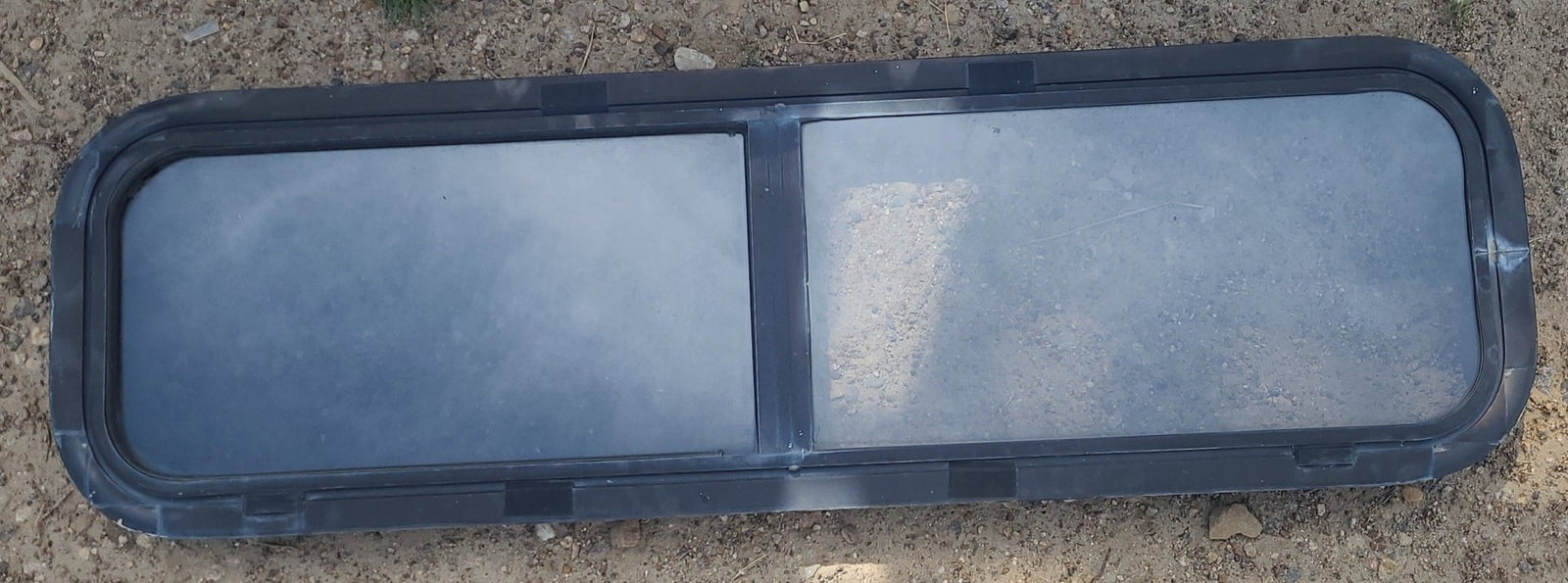 Used Black Radius Opening Window : 42 1/4