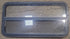Used Black Radius Opening Window : 42 1/4" W x 22 1/4" H x 1 1/4" D - Young Farts RV Parts