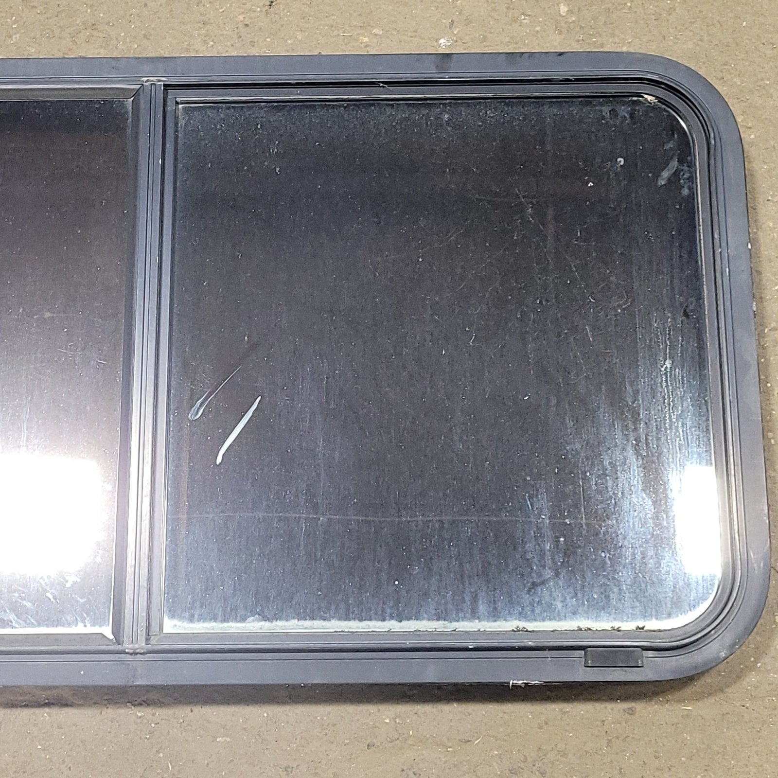 Used Black Radius Opening Window : 42 1/4